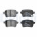 Brake Pad Set, disc brake LP3246 Delphi, Thumbnail 2