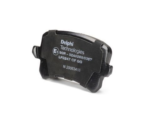 Brake Pad Set, disc brake LP3247 Delphi, Image 2