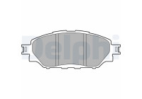 Brake Pad Set, disc brake LP3250 Delphi