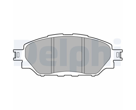 Brake Pad Set, disc brake LP3250 Delphi