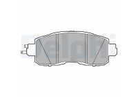 Brake Pad Set, disc brake LP3251 Delphi