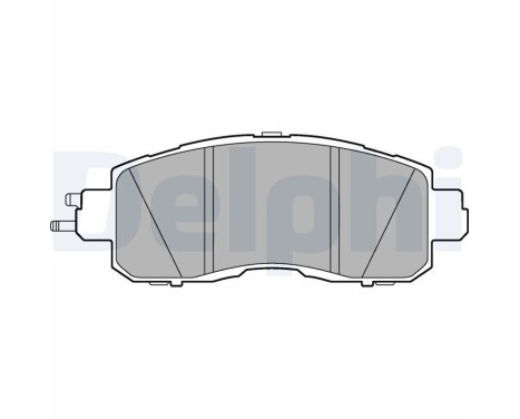 Brake Pad Set, disc brake LP3251 Delphi