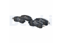 Brake Pad Set, disc brake LP3251 Delphi