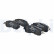 Brake Pad Set, disc brake LP3251 Delphi