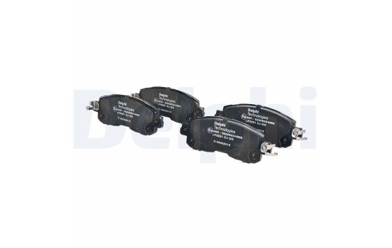 Brake Pad Set, disc brake LP3251 Delphi
