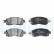 Brake Pad Set, disc brake LP3251 Delphi, Thumbnail 2
