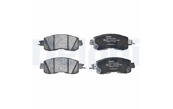 Brake Pad Set, disc brake LP3251 Delphi, Image 2