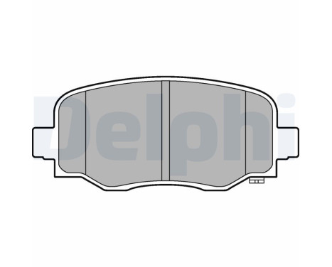 Brake Pad Set, disc brake LP3253 Delphi