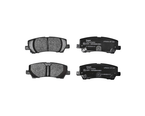 Brake Pad Set, disc brake LP3254 Delphi, Image 2
