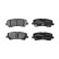 Brake Pad Set, disc brake LP3254 Delphi, Thumbnail 2