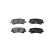 Brake Pad Set, disc brake LP3254 Delphi, Thumbnail 2