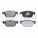 Brake Pad Set, disc brake LP3256 Delphi, Thumbnail 3
