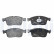 Brake Pad Set, disc brake LP3258 Delphi, Thumbnail 2