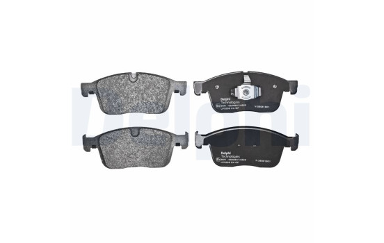 Brake Pad Set, disc brake LP3258 Delphi, Image 2