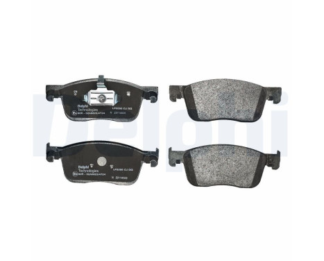 Brake Pad Set, disc brake LP3260 Delphi