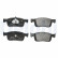 Brake Pad Set, disc brake LP3260 Delphi