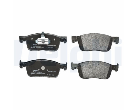 Brake Pad Set, disc brake LP3260 Delphi, Image 2