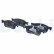 Brake pad set, disc brake LP3260LC Delphi, Thumbnail 2