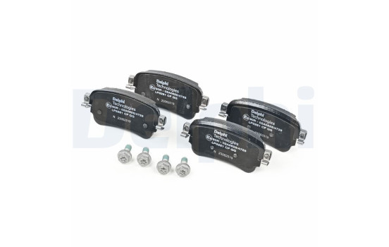 Brake Pad Set, disc brake LP3261 Delphi, Image 3