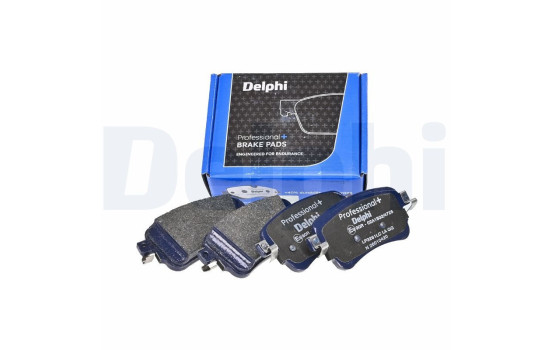 Brake pad set, disc brake LP3261LC Delphi