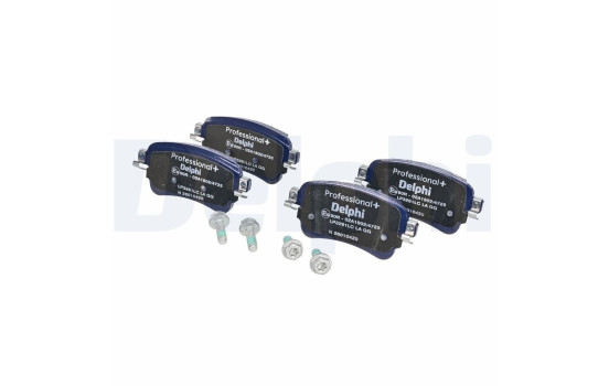 Brake pad set, disc brake LP3261LC Delphi, Image 2