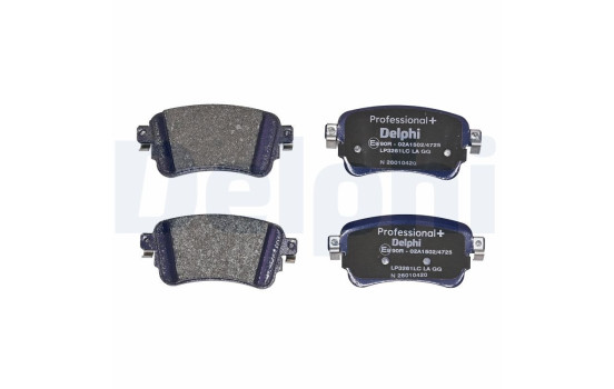 Brake pad set, disc brake LP3261LC Delphi, Image 3