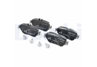 Brake Pad Set, disc brake LP3262 Delphi