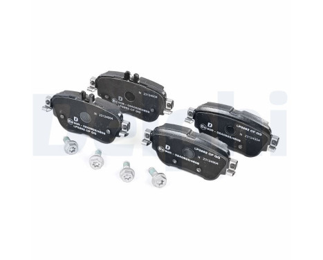 Brake Pad Set, disc brake LP3262 Delphi