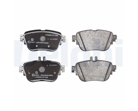 Brake Pad Set, disc brake LP3262 Delphi, Image 2