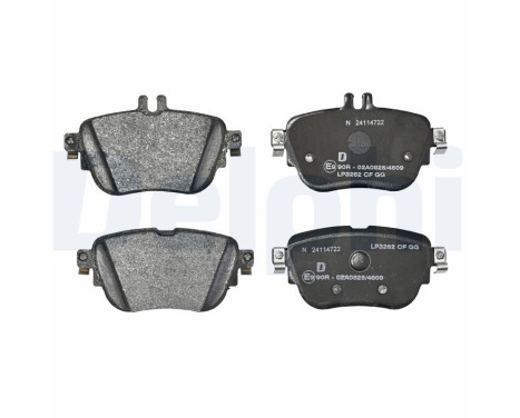 Brake Pad Set, disc brake LP3262 Delphi, Image 3