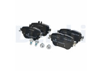 Brake Pad Set, disc brake LP3262 Delphi