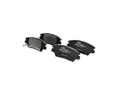 Brake Pad Set, disc brake LP3263 Delphi