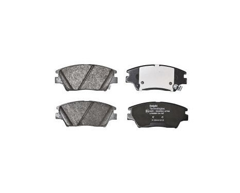 Brake Pad Set, disc brake LP3263 Delphi, Image 2
