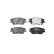 Brake Pad Set, disc brake LP3263 Delphi, Thumbnail 2