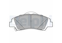 Brake Pad Set, disc brake LP3265 Delphi