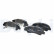Brake Pad Set, disc brake LP3265 Delphi