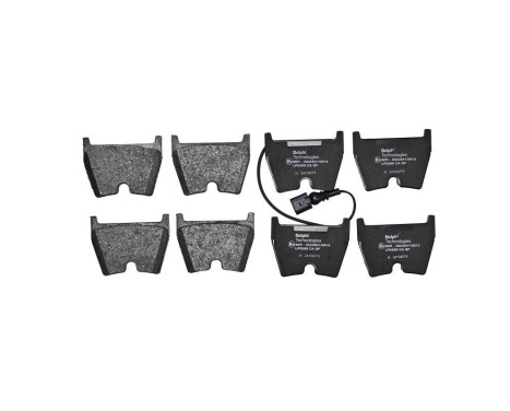 Brake Pad Set, disc brake LP3266 Delphi, Image 3