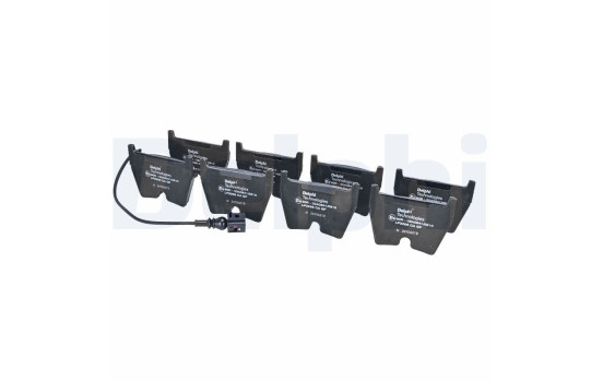 Brake Pad Set, disc brake LP3266 Delphi, Image 2