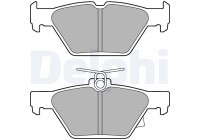 Brake Pad Set, disc brake LP3268 Delphi