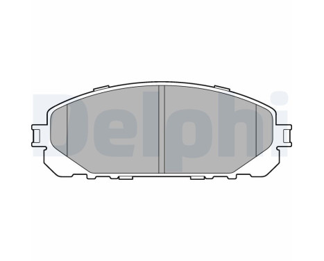 Brake Pad Set, disc brake LP3271 Delphi