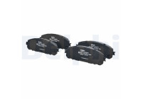 Brake Pad Set, disc brake LP3271 Delphi