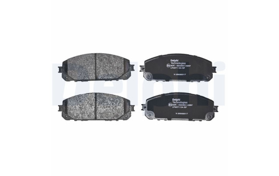 Brake Pad Set, disc brake LP3271 Delphi, Image 2