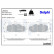 Brake Pad Set, disc brake LP3272 Delphi
