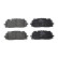Brake Pad Set, disc brake LP3272 Delphi, Thumbnail 3