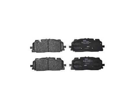 Brake Pad Set, disc brake LP3272 Delphi, Image 2