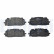 Brake Pad Set, disc brake LP3272 Delphi, Thumbnail 2