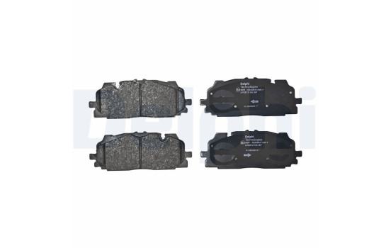 Brake Pad Set, disc brake LP3272 Delphi, Image 2