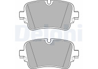 Brake Pad Set, disc brake LP3274 Delphi