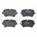 Brake Pad Set, disc brake LP3274 Delphi, Thumbnail 3