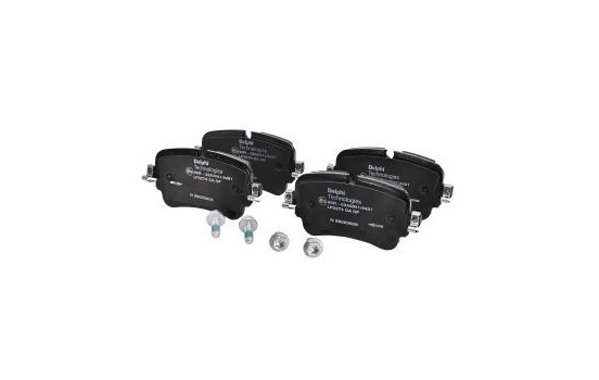 Brake Pad Set, disc brake LP3274 Delphi